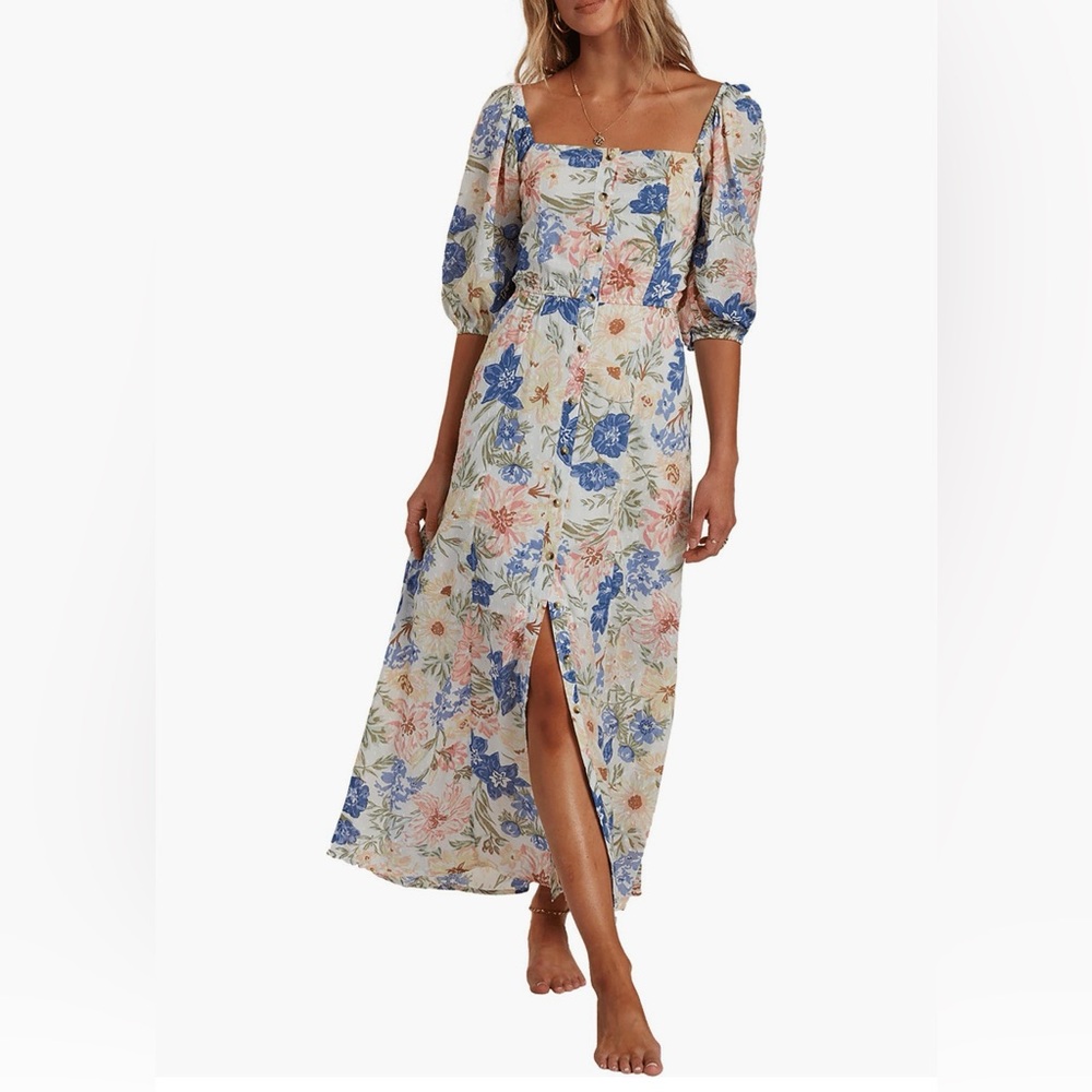Billabong Dreamer Floral Dress - size small